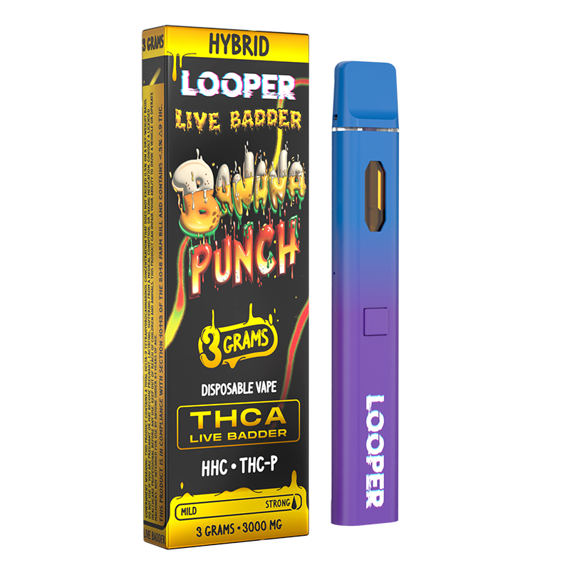 LOOPER THCA LIVE BADDER 3GM DISPO