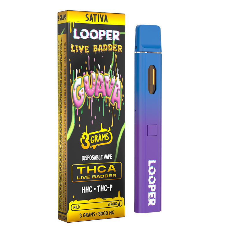 LOOPER THCA LIVE BADDER 3GM DISPO