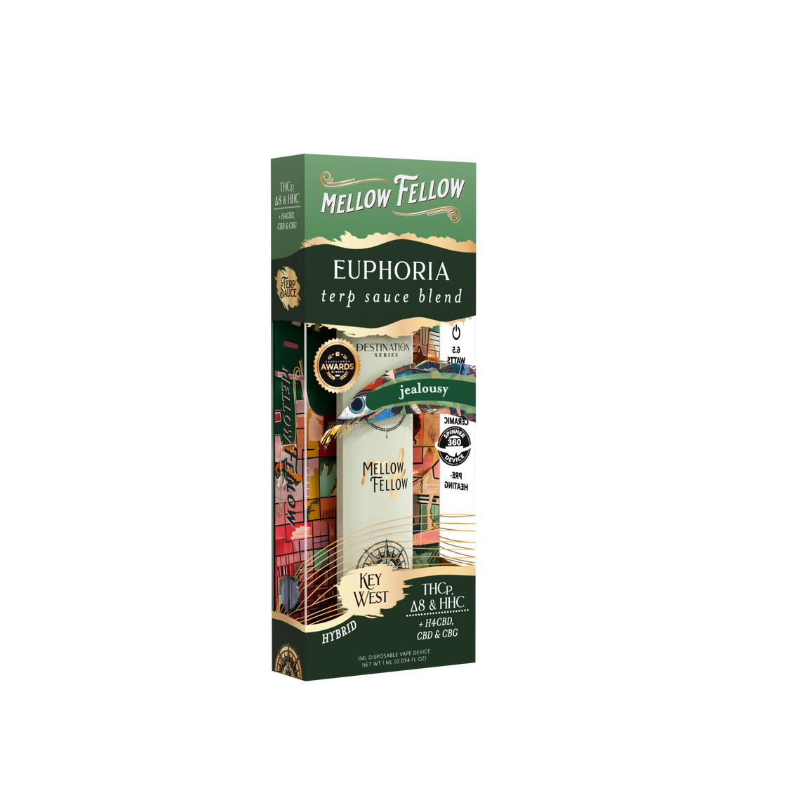 SATIVA MELLOW FELLOW TERP SAUCE BLEND -  SPINNER 1 ML