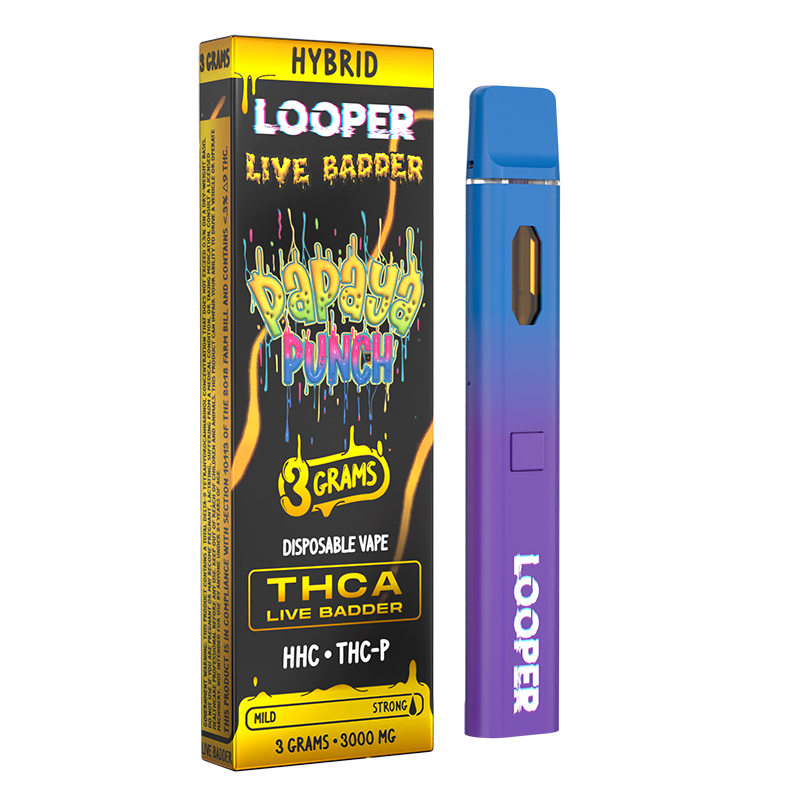 LOOPER THCA LIVE BADDER 3GM DISPO