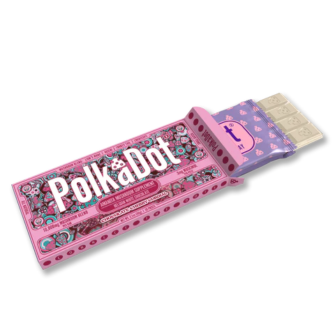 POLK A DOT MUSHROOM MAGIC BLEND CHOCOLATE BAR 500MG/20CTS