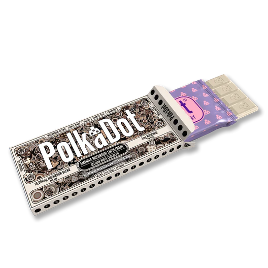 POLK A DOT MUSHROOM MAGIC BLEND CHOCOLATE BAR 500MG/20CTS