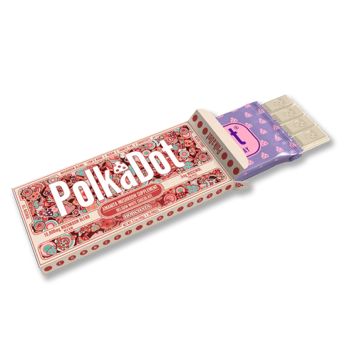POLK A DOT MUSHROOM MAGIC BLEND CHOCOLATE BAR 500MG/20CTS