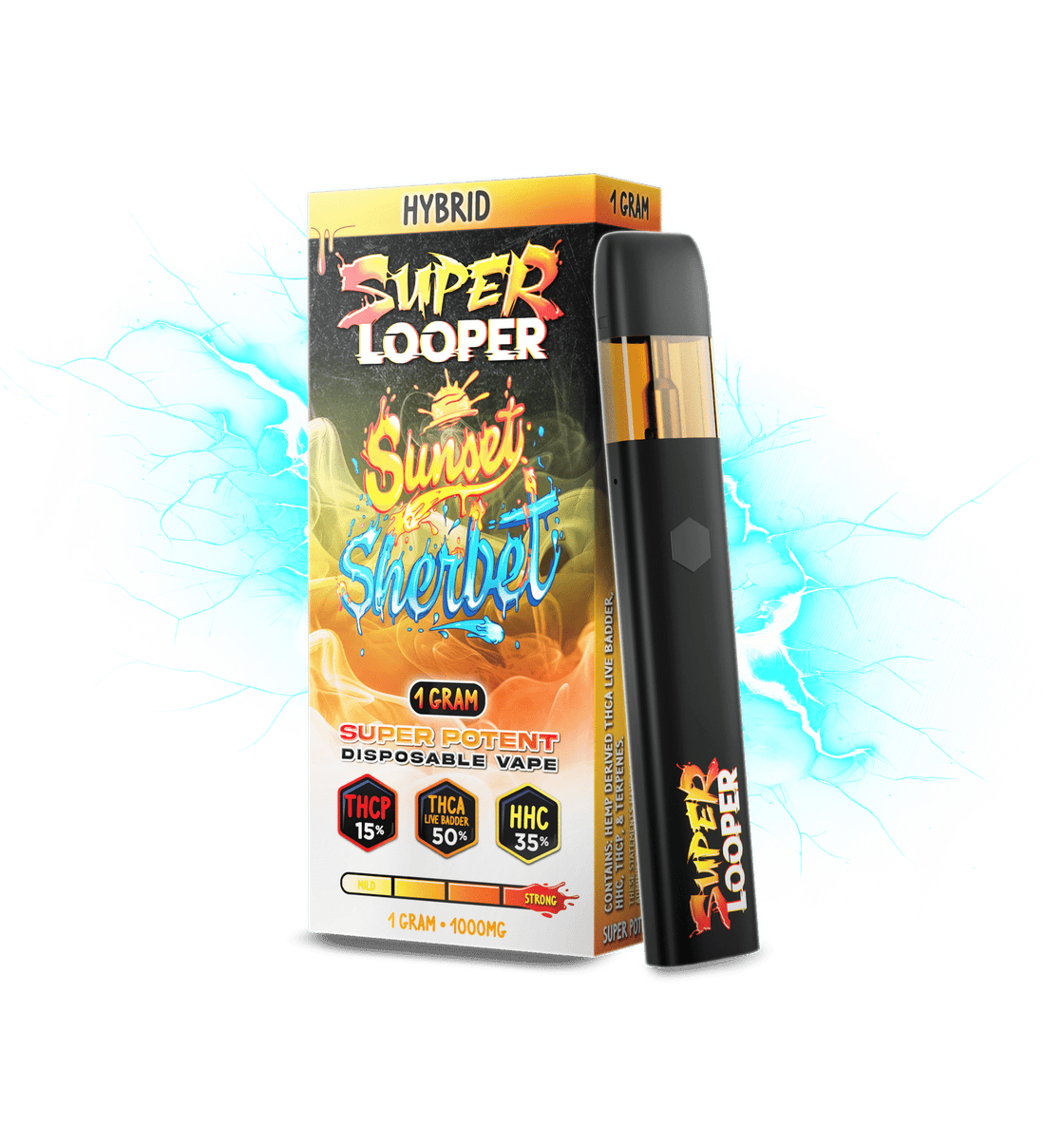 SUPER LOOPER 1GRAM THCA/THCP DISPOSABLE