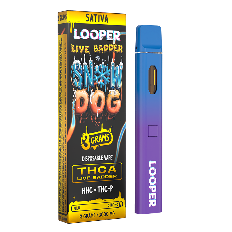 LOOPER THCA LIVE BADDER 3GM DISPO