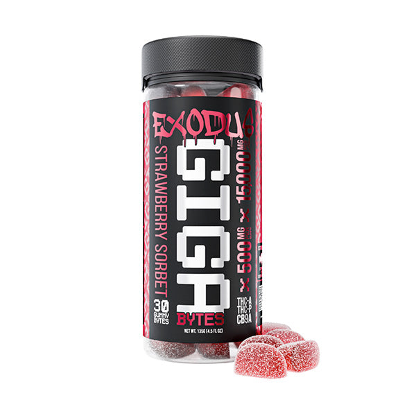 EXODUS GIGABYTE GUMMIES 30CT/JAR 15000MG