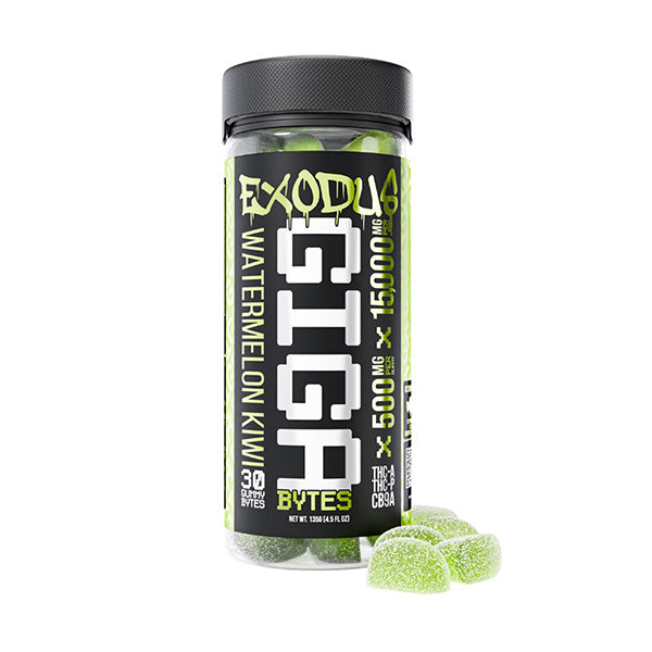 EXODUS GIGABYTE GUMMIES 30CT/JAR 15000MG