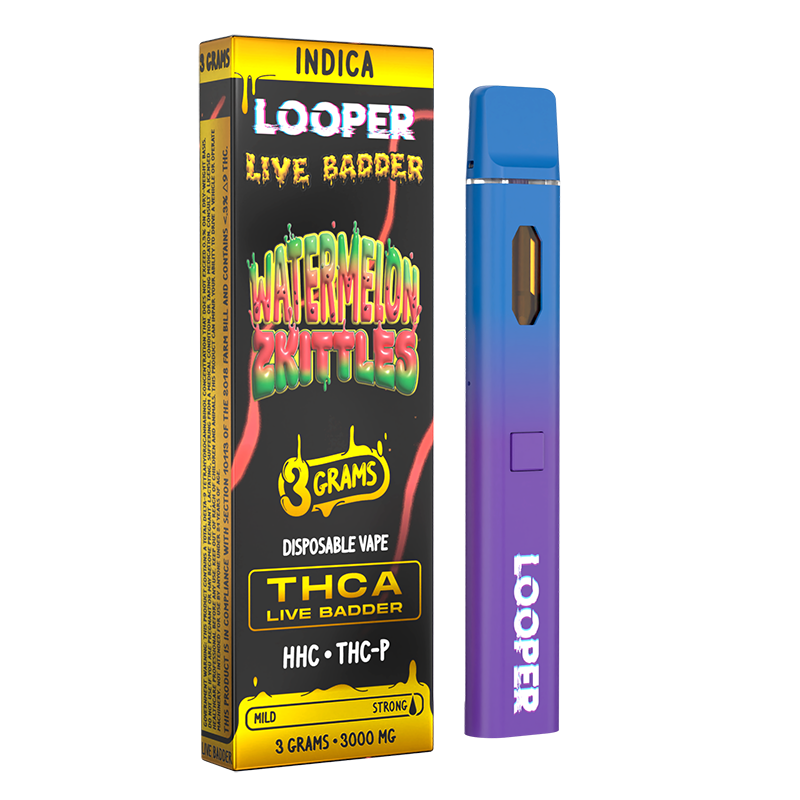 LOOPER THCA LIVE BADDER 3GM DISPO
