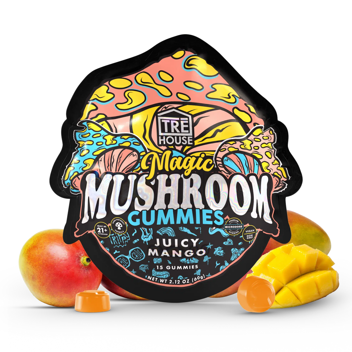 TRE HOUSE MAGIC MUSHROOM 15CTS GUMMIES