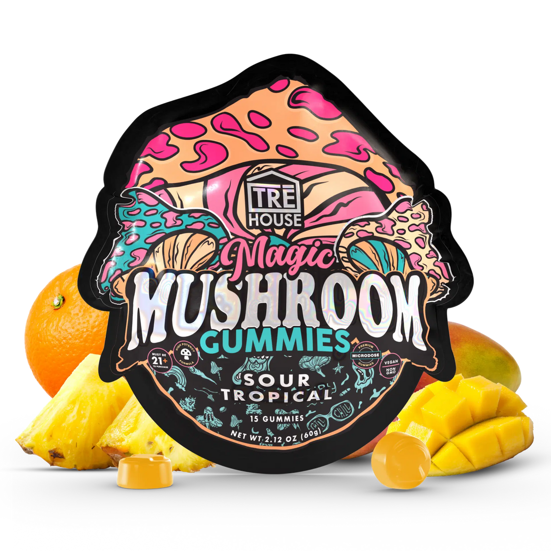 TRE HOUSE MAGIC MUSHROOM 15CTS GUMMIES
