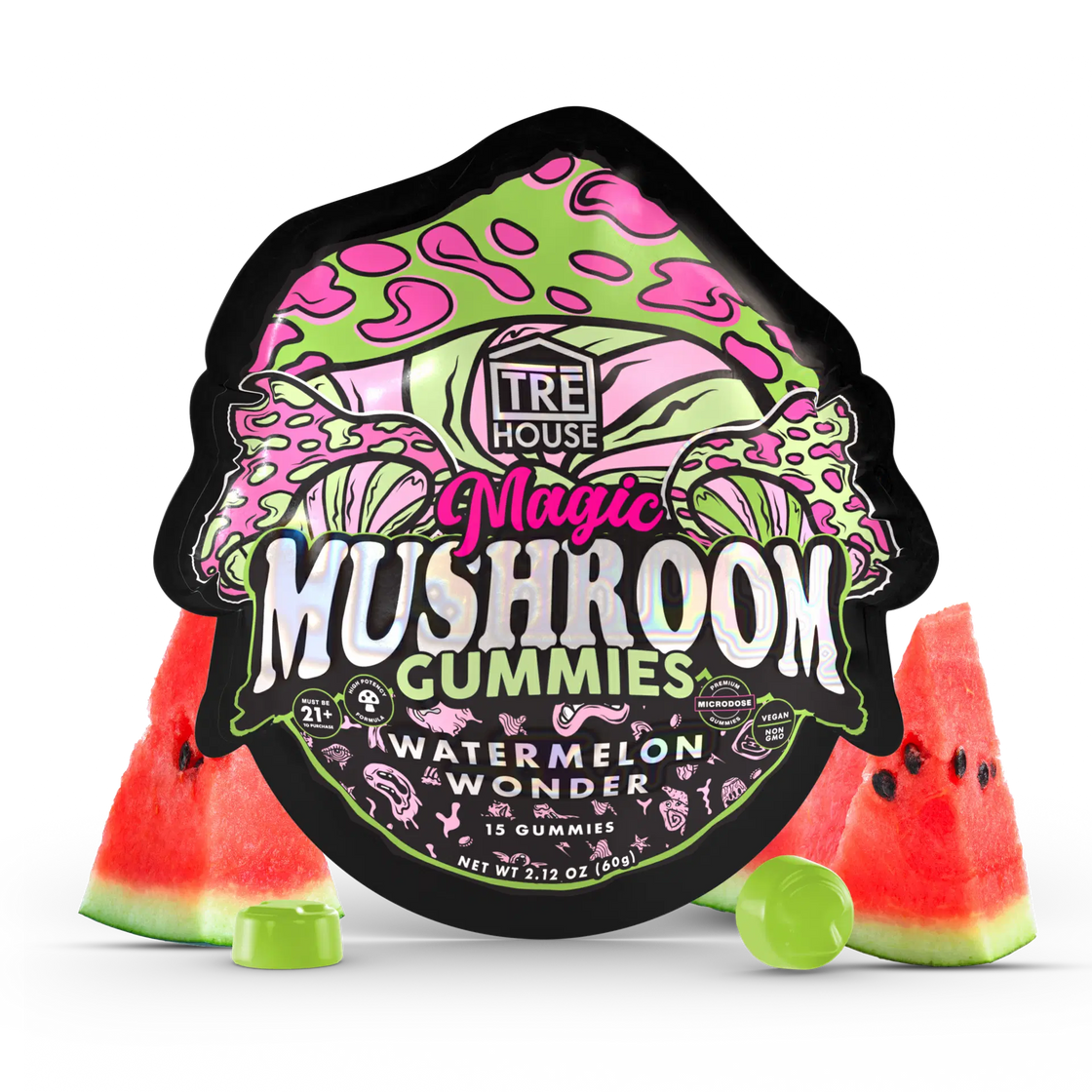 TRE HOUSE MAGIC MUSHROOM 15CTS GUMMIES