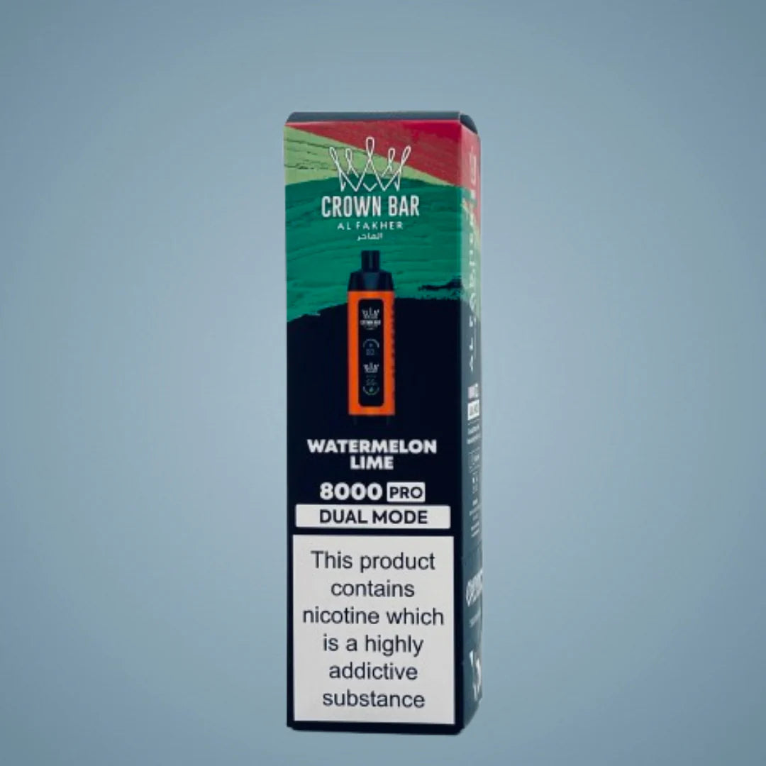 Al Fakher Crown Bar Big Cloud Pro | Crystal 8K