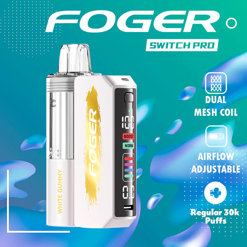 FOGER SWITCH PRO 30,000 PUFFS - KIT W/BATTERY